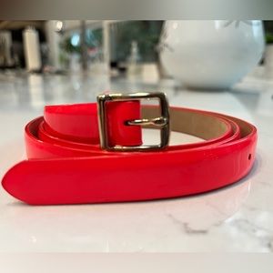 Pink Patent Leather J.Crew Belt Medium